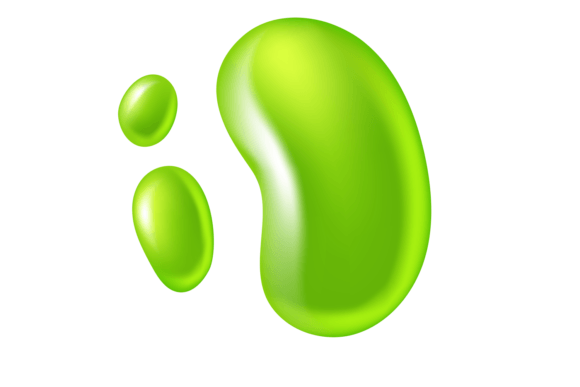 Download Slime Blob. Green Liquid Cartoon Glossy - Blob Collection