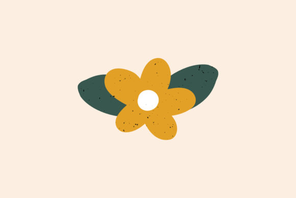 Download Abstract Flowers &amp; Leaves Modern Shapes - Flow Collection