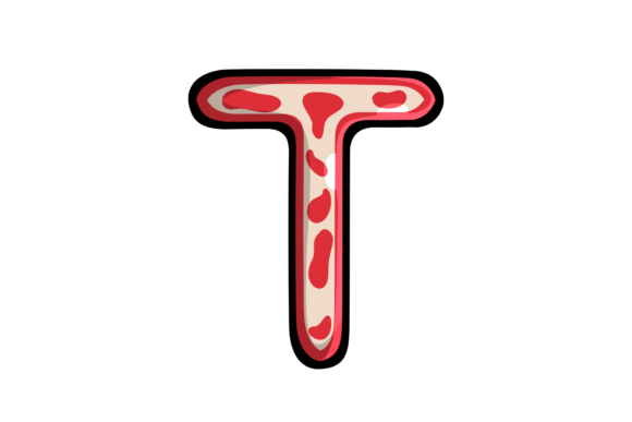 Download The T Stickers Alphabet Illustration - Sticker Collection