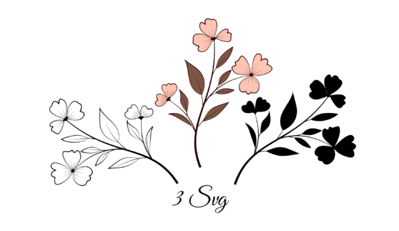 Download Cute Flower Branch - Flow Collection