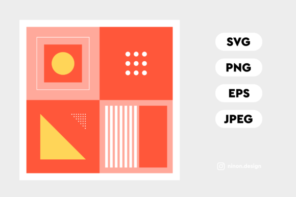 Download Minimal  Art. Geometric Poster Design - Geometric Collection