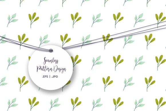 Download Simple Leaves Digital Paper - Simple leaves Collection